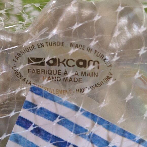 Akcam Coastal Collection Outdoor Living seashell platters NWT‎ - Picture 3 of 9